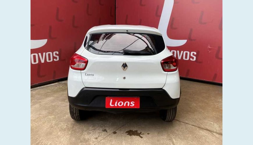 RENAULT KWID INTENSE 1.0 12V SCE FLEX - BRANCO - 2018 Foto 5 (Grande)