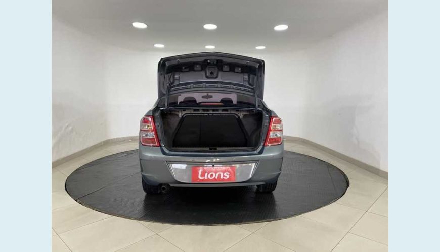 CHEVROLET COBALT LT 1.8 8V (FLEX) - CINZA - 2013 Foto 5 (Grande)