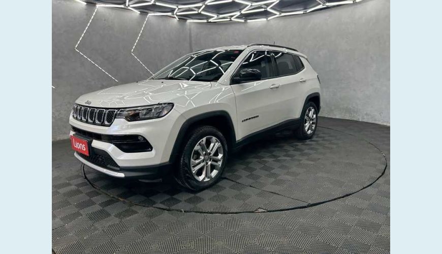JEEP COMPASS LONGITUDE 1.3 T270 (AUT) (FLEX) - BRANCO - 2022 Foto 5 (Grande)