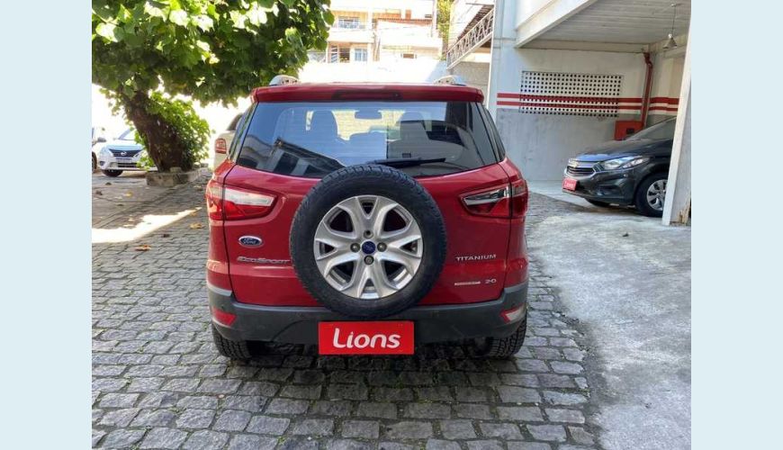 FORD ECOSPORT ECOSPORT TITANIUM 2.0 16V POWERSHIFT (FLEX) - VERMELHO - 2014 Foto 5 (Grande)