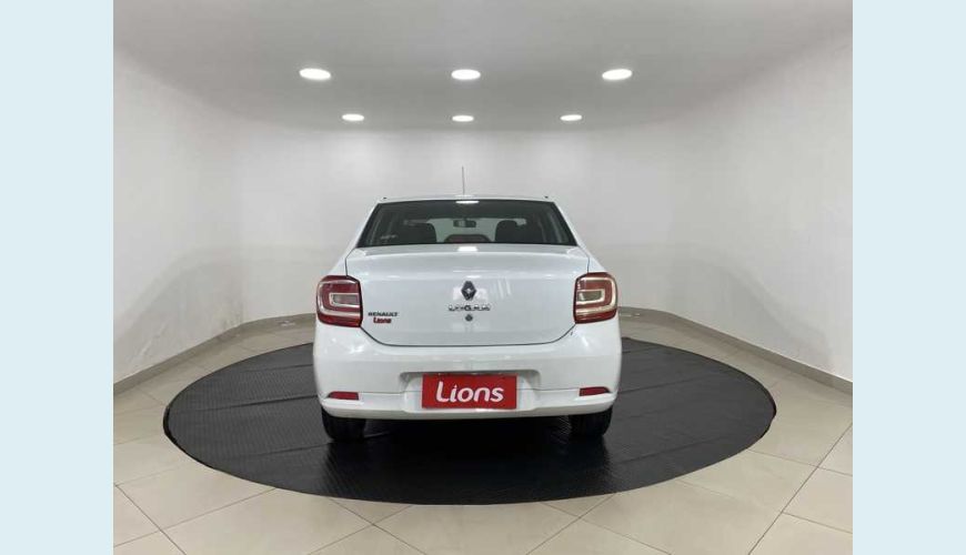 RENAULT LOGAN AUTHENTIQUE 1.0 12V SCE (FLEX) - BRANCO - 2020 Foto 5 (Grande)