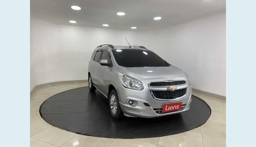 CHEVROLET SPIN LTZ 7S 1.8 (FLEX) (AUT) - PRATA - 2018 Foto 5 (Grande)