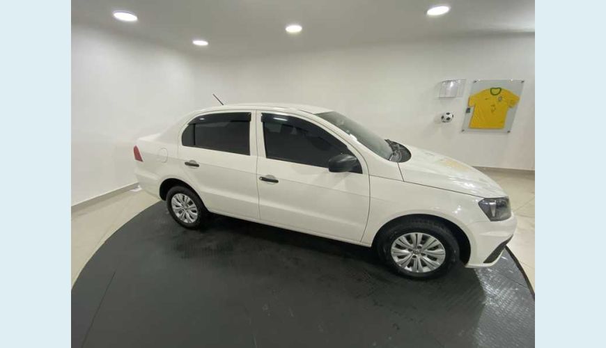 VOLKSWAGEN VOYAGE 1.6 TRENDLINE (FLEX) - BRANCO - 2018 Foto 5 (Grande)