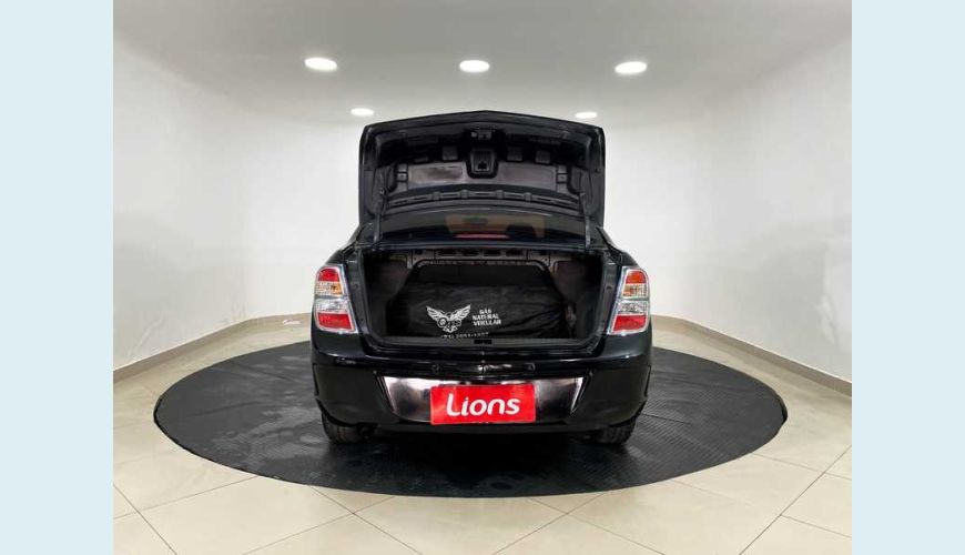 CHEVROLET COBALT LT 1.4 8V (FLEX) - PRETO - 2013 Foto 5 (Grande)