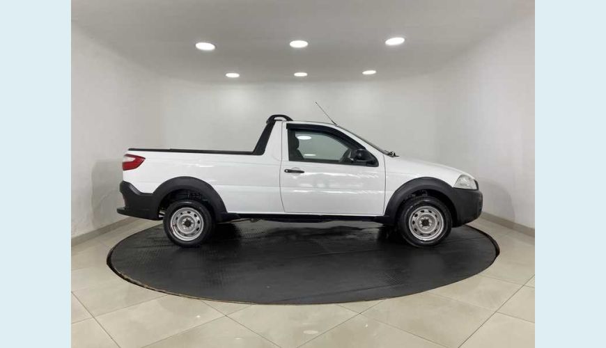 FIAT STRADA HARD WORKING 1.4 (FLEX) (CABINE SIMPLES) - BRANCO - 2019 Foto 5 (Grande)