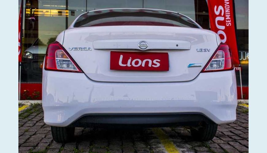 NISSAN VERSA 1.6 16V SV FLEXSTART CVT FLEX - BRANCO - 2018 Foto 5 (Grande)