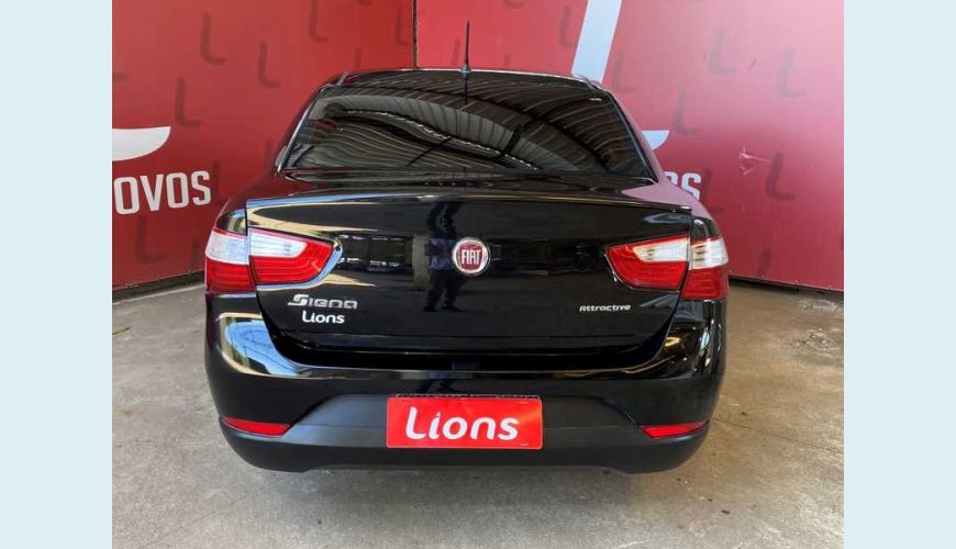 FIAT GRAND SIENA EV ATTRACTIVE 1.0 FLEX - PRETO - 2019 Foto 5 (Grande)