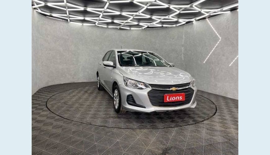 CHEVROLET ONIX LT 1.0 (FLEX) - PRATA - 2020 Foto 5 (Grande)
