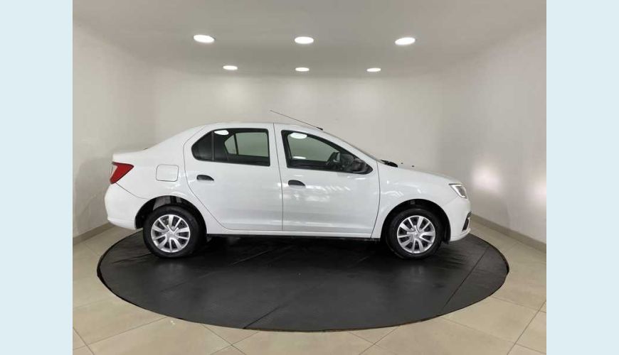 RENAULT LOGAN ZEN 1.0 12V SCE FLEX - BRANCO - 2020 Foto 5 (Grande)