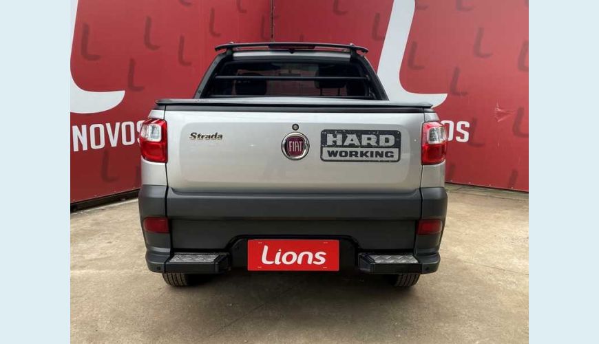 FIAT STRADA HARD WORKING 1.4 (FLEX) (CABINE ESTENDIDA) - PRATA - 2018 Foto 5 (Grande)