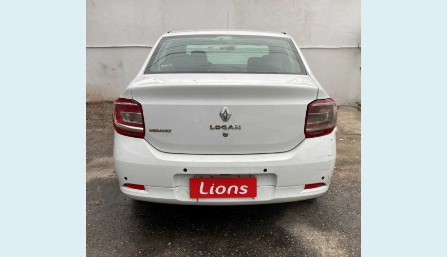 RENAULT LOGAN EXPRESSION 1.0 12V SCE (FLEX) - BRANCO - 2018 Foto 5 (Grande)