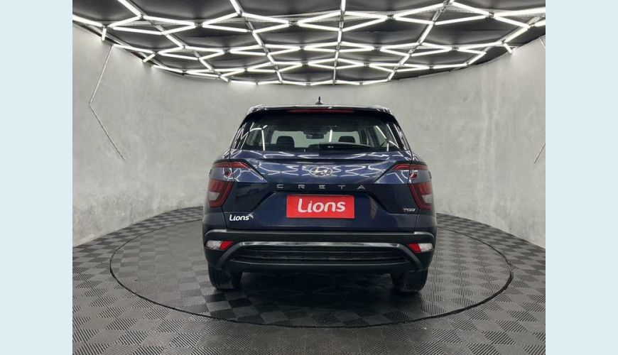 HYUNDAI CRETA COMFORT 1.0 TURBO (AUT) (FLEX) - AZUL - 2024 Foto 5 (Grande)