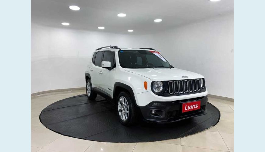 JEEP RENEGADE LONGITUDE 1.8 4X2 (AUT) (FLEX) - BRANCO - 2017 Foto 5 (Grande)