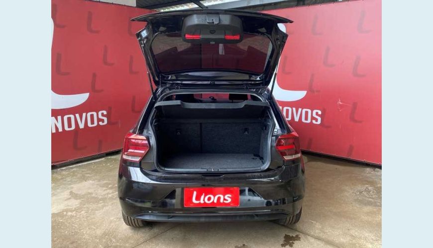 VOLKSWAGEN POLO 1.0 200 TSI COMFORTLINE (AUT) (FLEX) - PRETO - 2018 Foto 5 (Grande)