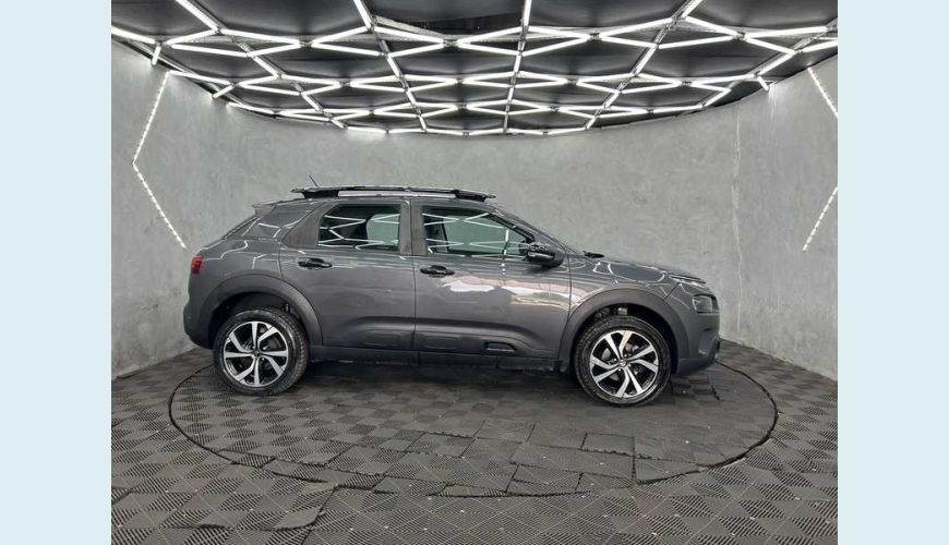 CITROËN C4 CACTUS 1.6 FEEL PACK AUT. FLEX - CINZA - 2021 Foto 5 (Grande)