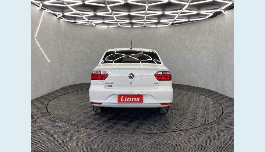 VOLKSWAGEN VOYAGE 1.6 TRENDLINE (FLEX) - BRANCO - 2018 Foto 5 (Grande)