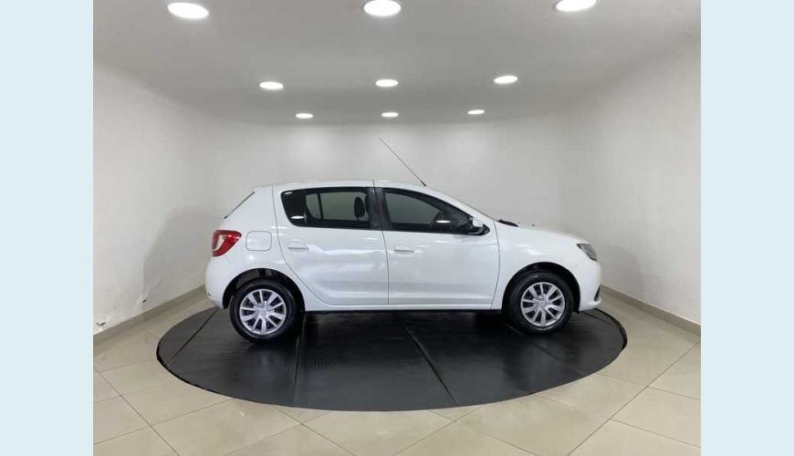 RENAULT SANDERO EXPRESSION 1.6 16V SCE (FLEX) - BRANCO - 2018 Foto 5 (Grande)