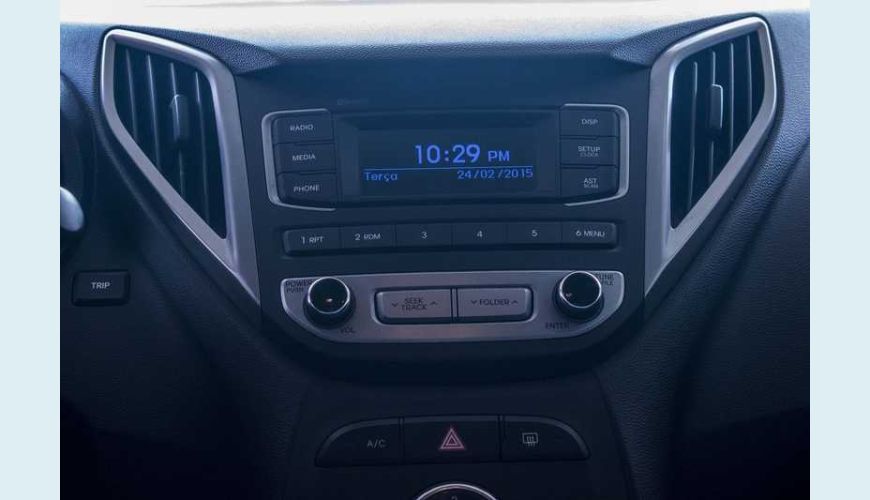 HYUNDAI HB 20 1.0 COMFORT PLUS TURBO (FLEX) - AZUL - 2017 Foto 5 (Grande)