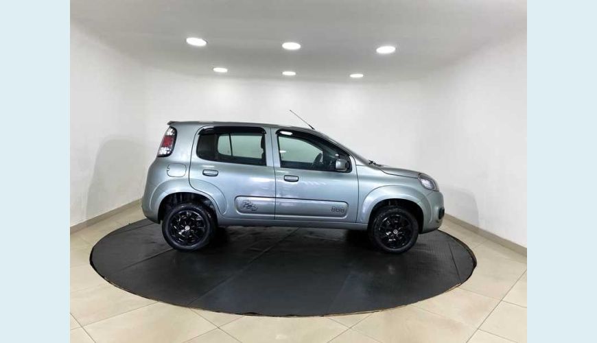 FIAT UNO ATTRACTIVE 1.0 (FLEX) 4P - CINZA - 2016 Foto 5 (Grande)