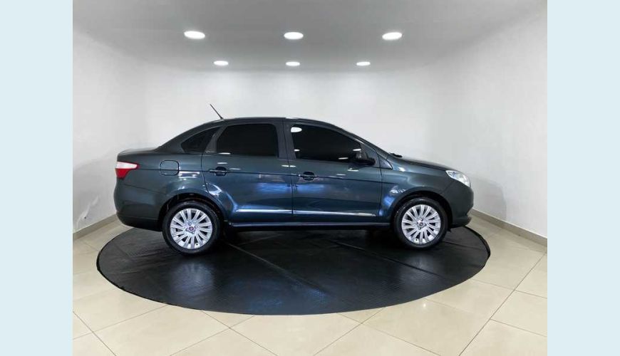 FIAT GRAND SIENA ESSENCE 1.6 16V DUALOGIC (FLEX) - CINZA - 2013 Foto 5 (Grande)
