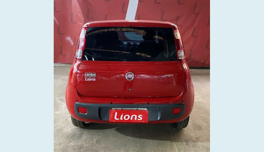 FIAT UNO VIVACE 1.0 8V (FLEX) 2P - VERMELHO - 2014 Foto 5 (Grande)