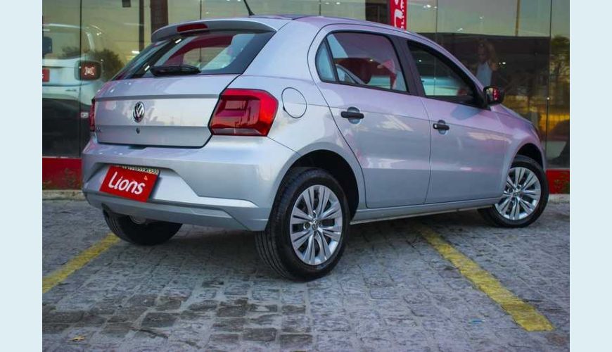 VOLKSWAGEN GOL 1.0 12V (FLEX) - PRATA - 2019 Foto 5 (Grande)