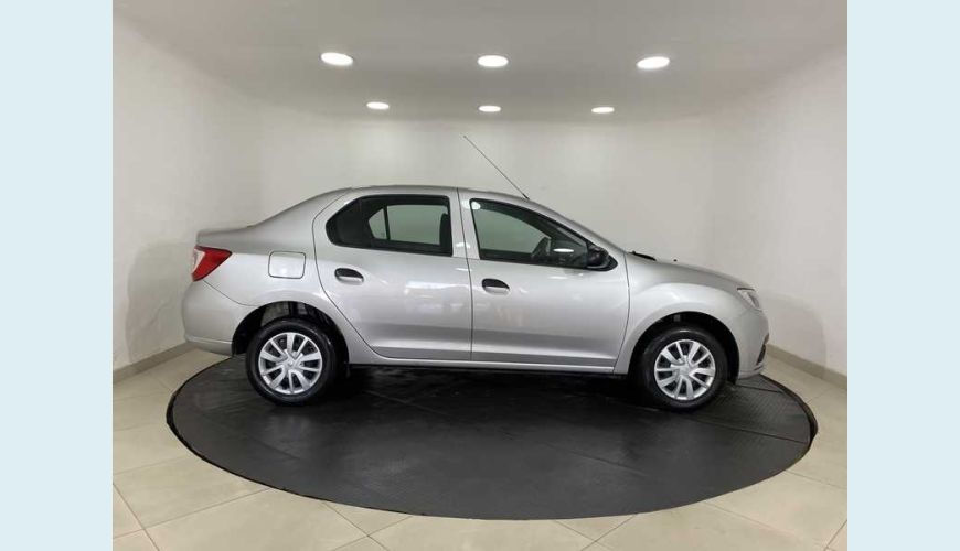 RENAULT LOGAN ZEN 1.0 12V SCE (FLEX) - PRATA - 2020 Foto 5 (Grande)