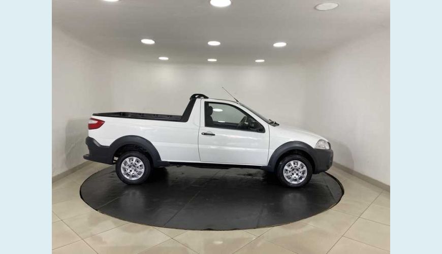FIAT STRADA HARD WORKING 1.4 (FLEX) (CABINE SIMPLES) - BRANCO - 2020 Foto 5 (Grande)