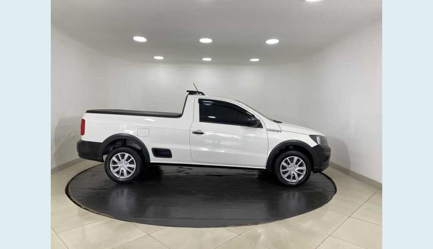 VOLKSWAGEN SAVEIRO ROBUST 1.6 MSI CS (FLEX) - BRANCO - 2018 Foto 5 (Grande)