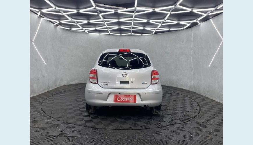 NISSAN MARCH 1.0 16V (FLEX) - PRATA - 2013 Foto 5 (Grande)