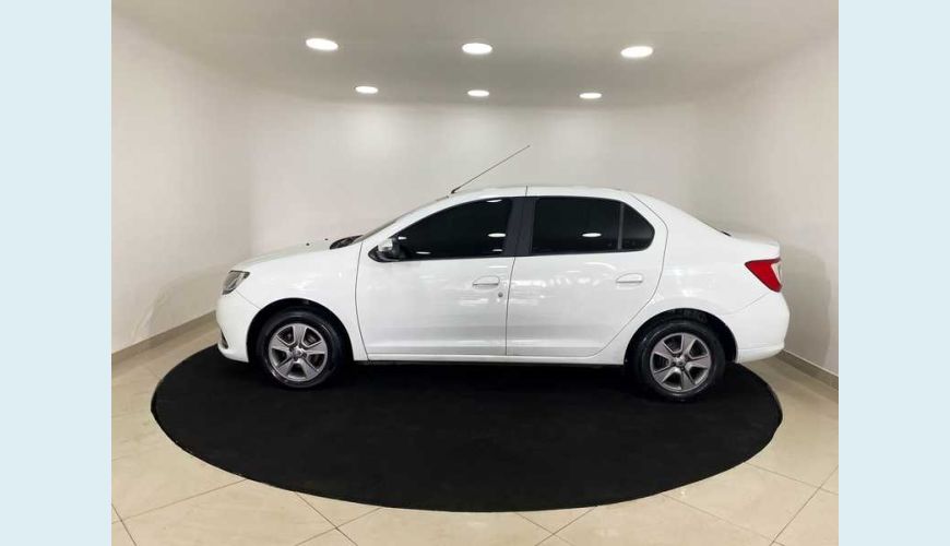 RENAULT LOGAN AUTHENTIQUE 1.0 12V SCE (FLEX) - BRANCO - 2019 Foto 5 (Grande)