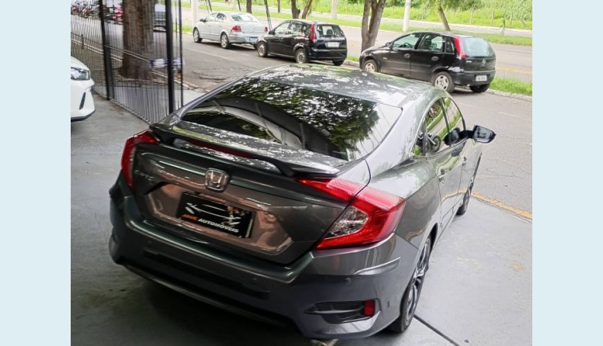 HONDA CIVIC SEDAN EXL 2.0 FLEX 16V AUT.4P - CINZA - 2019 Foto 5 (Grande)