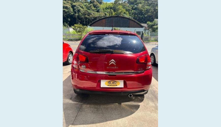 CITROËN C3 120A EXCLUSIV - VERMELHO - 2014 Foto 5 (Grande)