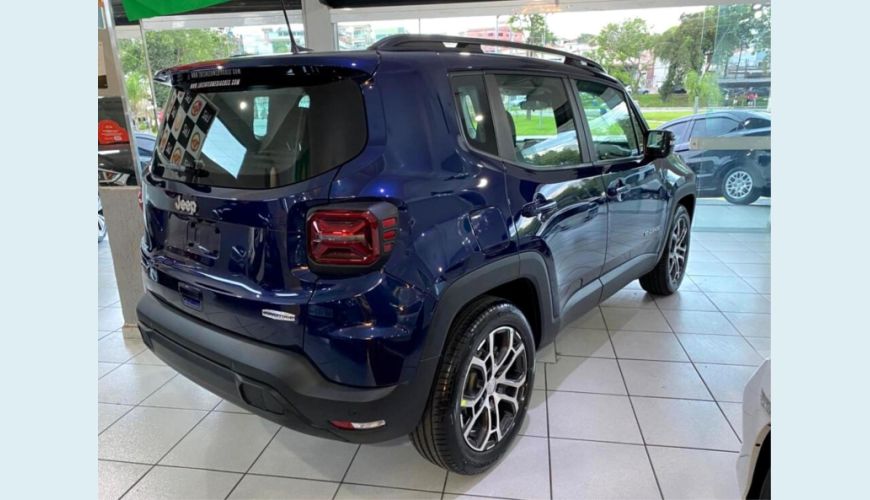 JEEP RENEGADE LONGITUDE T270 1.3 FLEX AUT. 4P - AZUL - 2025 Foto 5 (Grande)