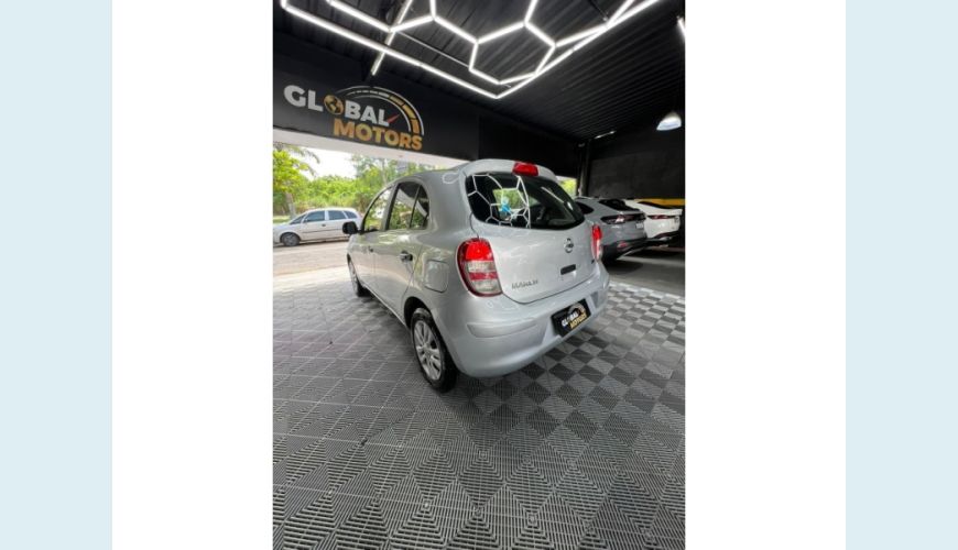 NISSAN MARCH - PRATA - 2012 Foto 5 (Grande)
