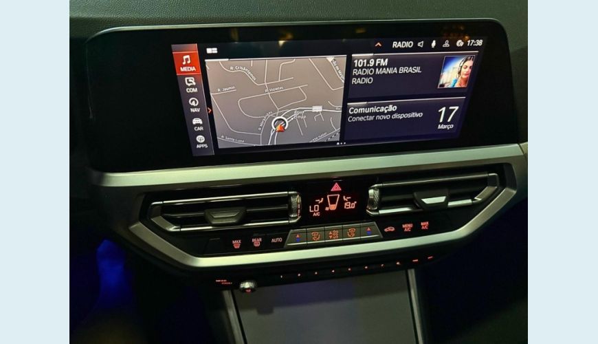 BMW 320I 2.0 GP 16V TURBO ACTIVE FLEX 4P AUT. - AZUL - 2022 Foto 5 (Grande)