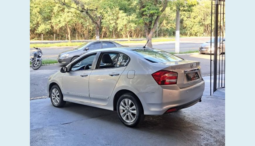 HONDA CITY SEDAN EX 1.5 FLEX 16V 4P AUT. - PRATA - 2013 Foto 5 (Grande)