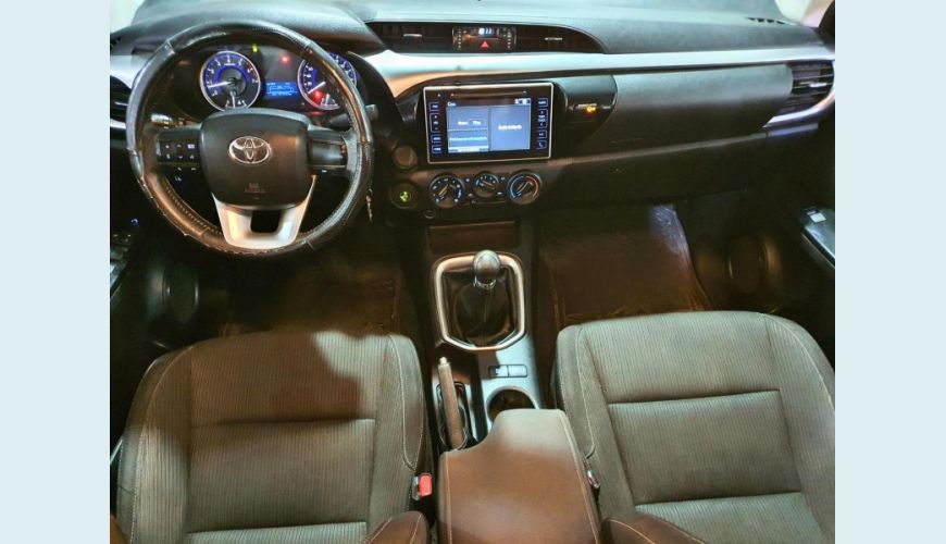 TOYOTA HILUX SR 2.7 16V VVT-I FLEX MANUAL 4P - PRATA - 2018 Foto 5 (Grande)