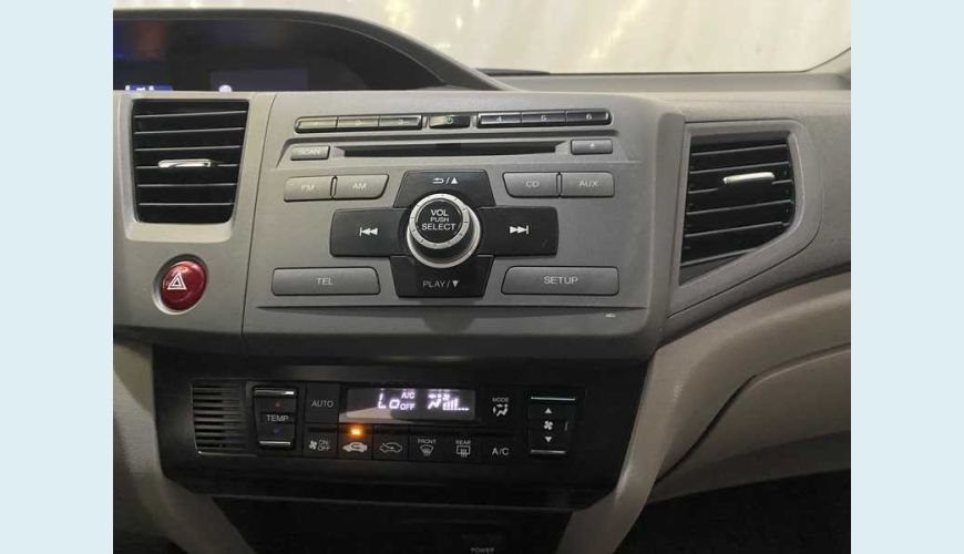 HONDA HONDA CIVIC NEW LXS 1.8 16V I-VTEC FLEX MANUAL 4P - PRETO - 2014 Foto 5 (Grande)