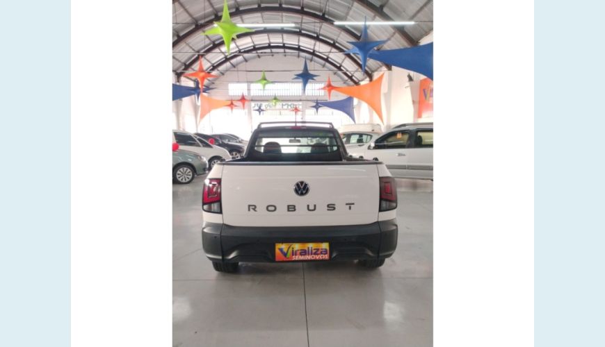 VOLKSWAGEN SAVEIRO FLEX MANUAL 2P - BRANCO - 2025 Foto 5 (Grande)