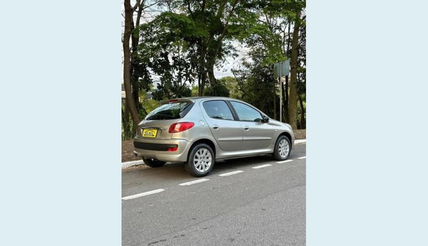 PEUGEOT 207 XS 1.6 16V FLEX AUT. 4P - PRATA - 2010 Foto 5 (Grande)