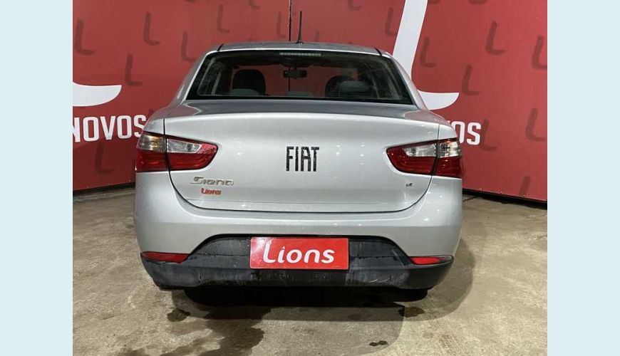 FIAT GRAND SIENA EVO ATTRACTIVE 1.4 8V FLEX MANUAL 4P - PRATA - 2021 Foto 5 (Grande)