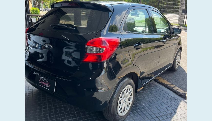 FORD KA S 1.0 FLEX MANUAL 4P - PRETO - 2015 Foto 5 (Grande)