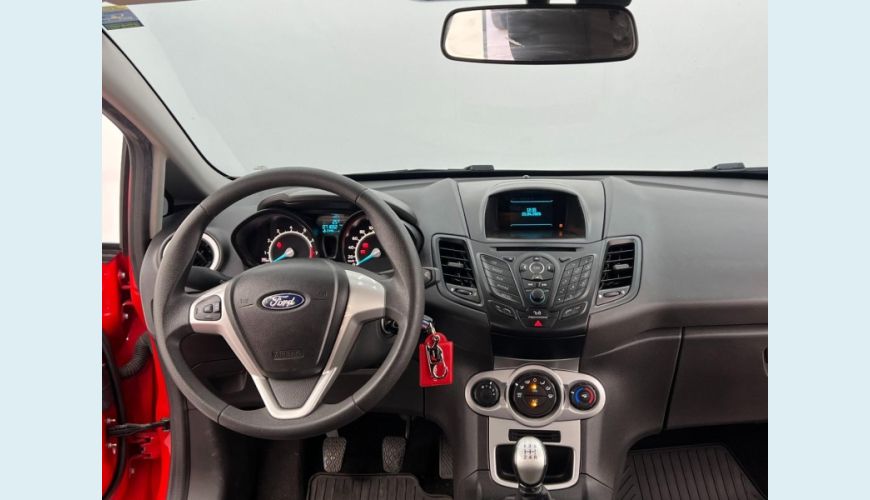 FORD FIESTA 16SE FLEX MANUAL 4P - VERMELHO - 2018 Foto 5 (Grande)