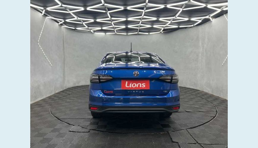 VOLKSWAGEN VIRTUS 1.0 TSI FLEX MANUAL 4P - AZUL - 2025 Foto 5 (Grande)