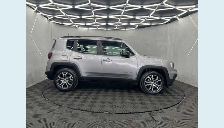 JEEP RENEGADE LONGITUDE T270 1.3 TURBO FLEX AUT. 4P - PRATA - 2024 Foto 5 (Grande)