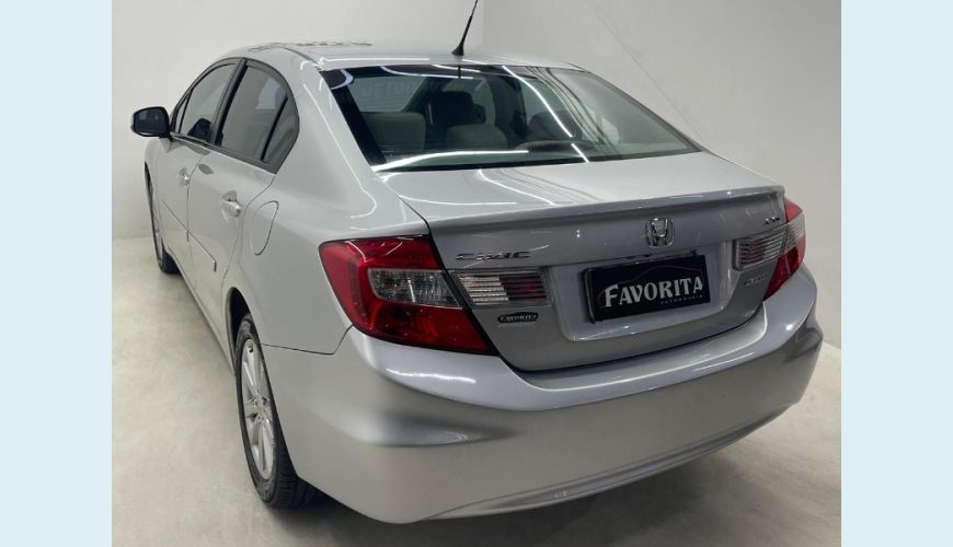 HONDA CIVIC LXS 1.8 FLEX AUT. 4P - PRATA - 2015 Foto 5 (Grande)