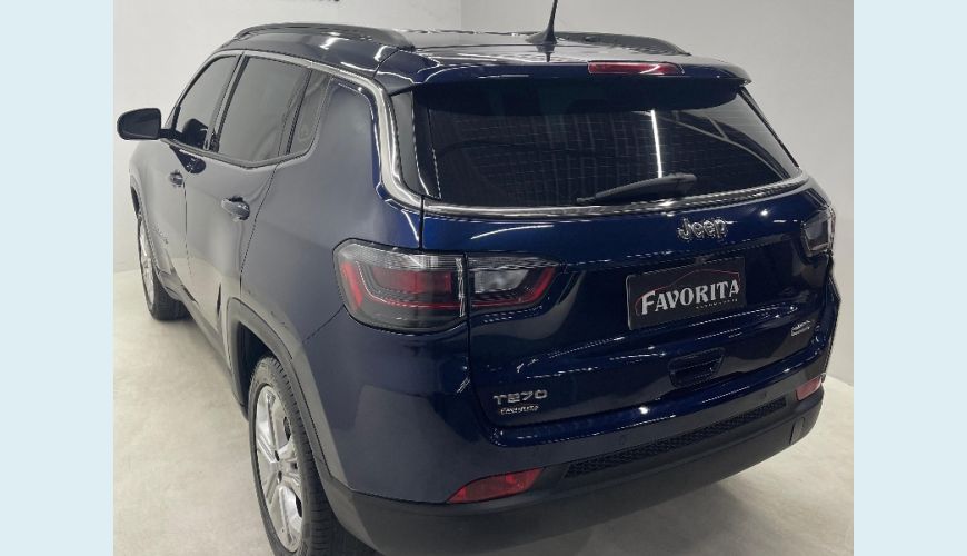 JEEP COMPASS LONG. T270 1.3 FLEX AUT. 4P - AZUL - 2022 Foto 5 (Grande)