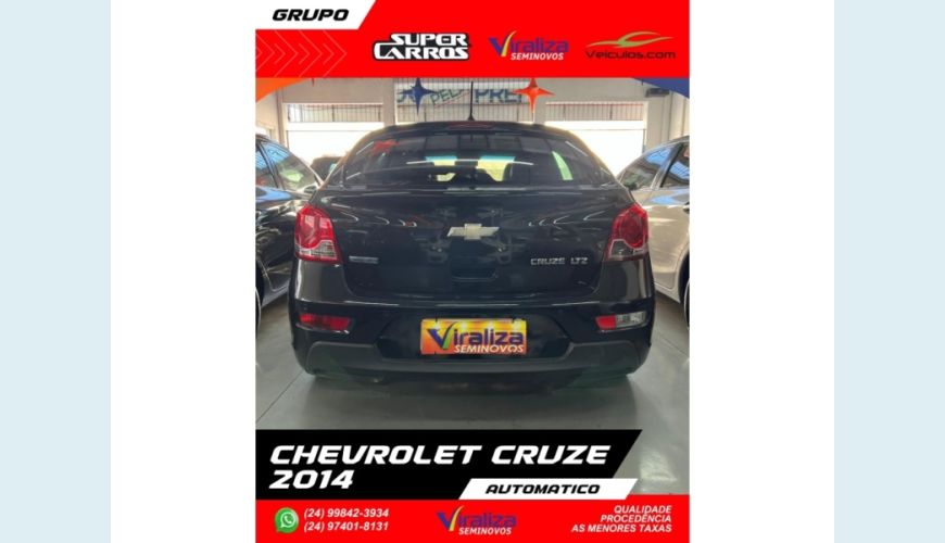 CHEVROLET CRUZE FLEX AUT. 4P - PRETO - 2014 Foto 5 (Grande)