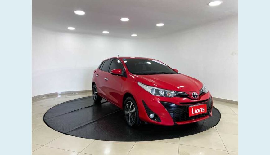 TOYOTA YARIS XLS 1.5 FLEX AUT. 4P - VERMELHO - 2019 Foto 5 (Grande)